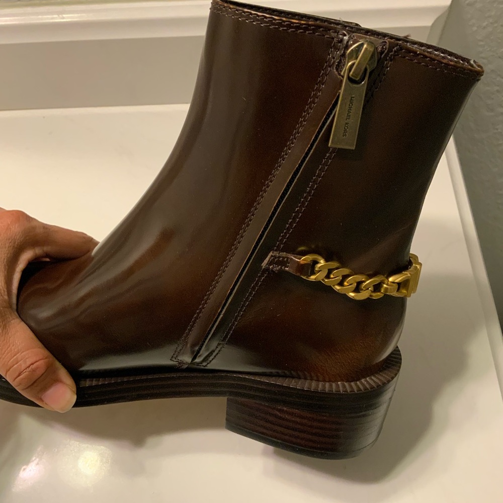 Michael kors Carlisle brown boot size 5M - Picture 6 of 7